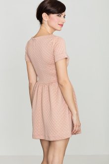 Šaty Lenitif K147 Pink M