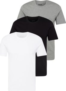 Tričko \'Classic\' BOSS Black šedý melír / černá / bílá