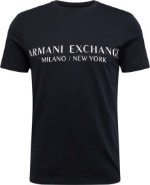 Tričko Armani Exchange námořnická modř