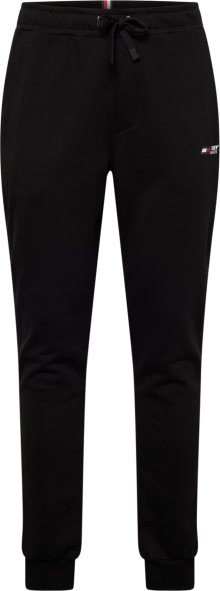 Kalhoty Tommy Hilfiger námořnická modř / červená / černá / offwhite