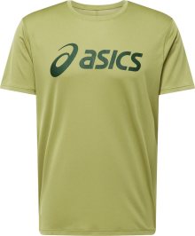 Funkční tričko ASICS olivová / tmavě zelená