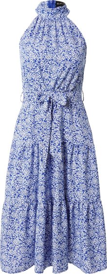 Letní šaty Mela London modrá / bílá