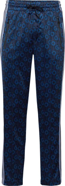 Kalhoty \'Datalas\' HUGO modrá / námořnická modř / enciánová modrá / bílá