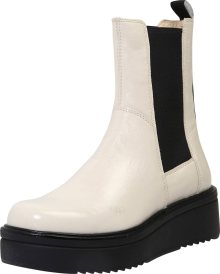 Chelsea boty \'Tara\' VAGABOND SHOEMAKERS černá / bílá
