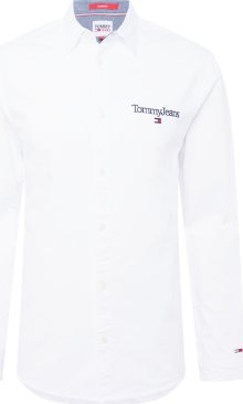 Košile Tommy Jeans námořnická modř / červená / bílá