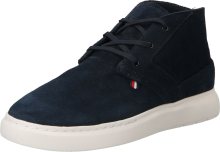 Kotníkové boty Tommy Hilfiger námořnická modř / červená / bílá
