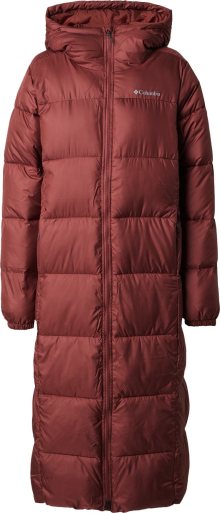 Outdoorový kabát \'Puffect\' Columbia červená / bílá