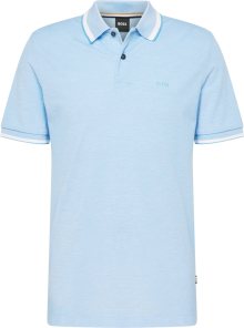 Tričko \'Parlay\' BOSS Black světlemodrá / bílá