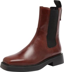 Chelsea boty \'JILLIAN\' VAGABOND SHOEMAKERS tmavě hnědá / černá