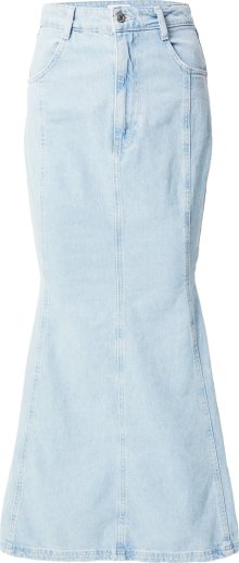 Sukně Topshop světlemodrá