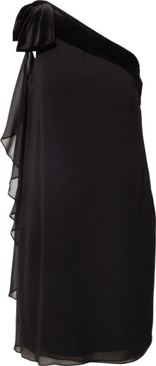 Koktejlové šaty Lauren Ralph Lauren černá