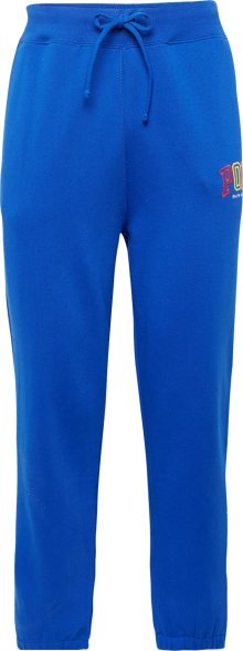 Kalhoty Polo Ralph Lauren tmavě modrá / mix barev