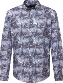 Košile \'LOKEN\' drykorn noční modrá / světlemodrá / bílá
