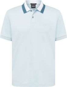 Tričko \'Parlay\' BOSS Black světlemodrá / petrolejová / bílá