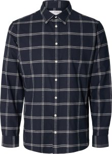 Košile \'Owen\' Selected Homme safírová / bílá