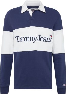 Tričko \'RUGBY\' Tommy Jeans námořnická modř / bílá
