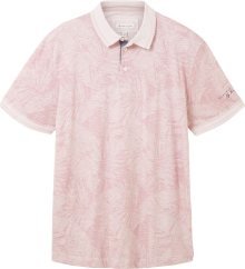 Tričko Tom Tailor béžová / pink