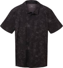 Tričko Tom Tailor tmavě šedá / černá