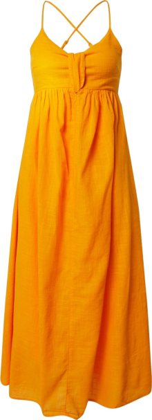 Šaty Tom Tailor Denim tmavě žlutá