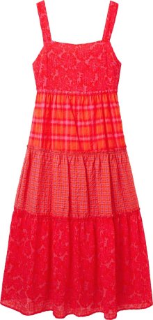 Letní šaty \'ELY\' Desigual oranžová / pink / červená
