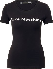 Tričko \'MAGLIETTA\' Love Moschino černá / bílá