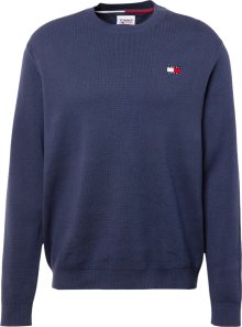 Svetr Tommy Jeans marine modrá / červená / bílá