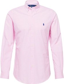 Košile Polo Ralph Lauren pink / bílá