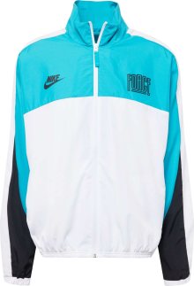 Sportovní bunda \'START 5\' Nike azurová modrá / černá / bílá