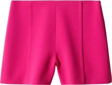 Kalhoty se sklady v pase \'Fica\' Mango pink