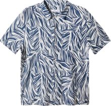 Košile \'Hojas\' mango man námořnická modř / bílá