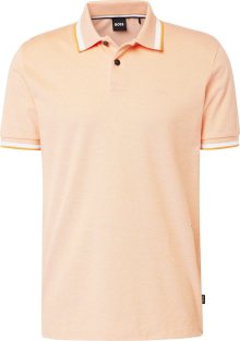Tričko \'Parlay\' BOSS Black oranžová / meruňková / bílá