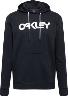 Sportovní mikina Oakley černá / bílá