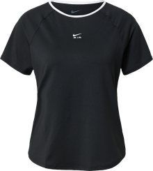 Funkční tričko Nike černá / offwhite