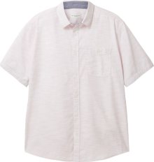 Košile Tom Tailor světle růžová / bílá