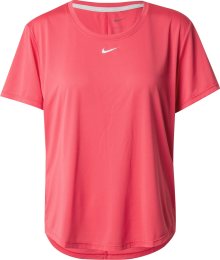 Funkční tričko Nike melounová / bílá