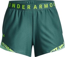 Sportovní kalhoty \'Play Up 3.0\' Under Armour zelená / světle zelená