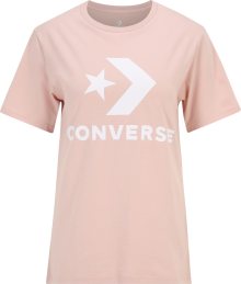 Tričko Converse růžová / bílá