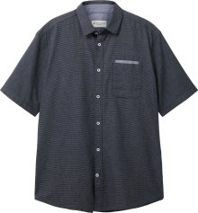 Košile Tom Tailor námořnická modř / šedá