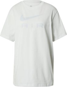 Tričko Nike Sportswear světle šedá / barva bílé vlny