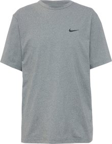 Funkční tričko \'Hyverse\' Nike šedý melír / černá