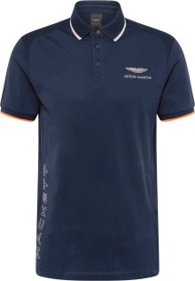 Tričko \'SPEEDMASTER\' Hackett London námořnická modř / oranžová / bílá