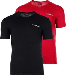 Tričko Emporio Armani červená / černá