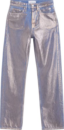 Džíny Calvin Klein Jeans modrá / zlatá