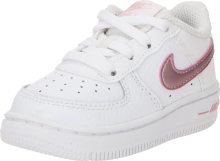Tenisky \'Force 1\' Nike Sportswear pink / bílá
