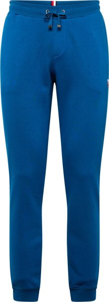 Kalhoty Tommy Hilfiger námořnická modř / královská modrá / červená / bílá