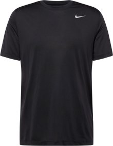 Funkční tričko Nike černá / offwhite