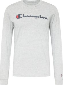 Tričko Champion Authentic Athletic Apparel tmavě modrá / šedý melír / oranžově červená