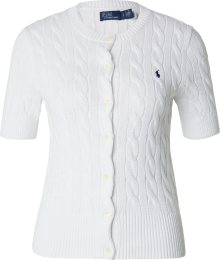 Kardigan Polo Ralph Lauren marine modrá / bílá