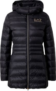 Přechodná bunda \'CABAN\' EA7 Emporio Armani zlatá / černá