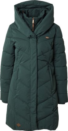 Zimní kabát \'NATALKA\' Ragwear tmavě zelená